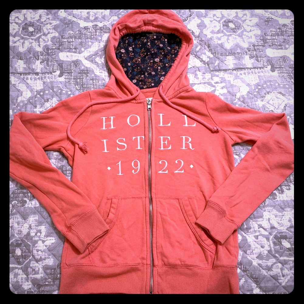 Hollister Ladies (S) Light Weight Full Zip Hoodie - Picture 1 of 3